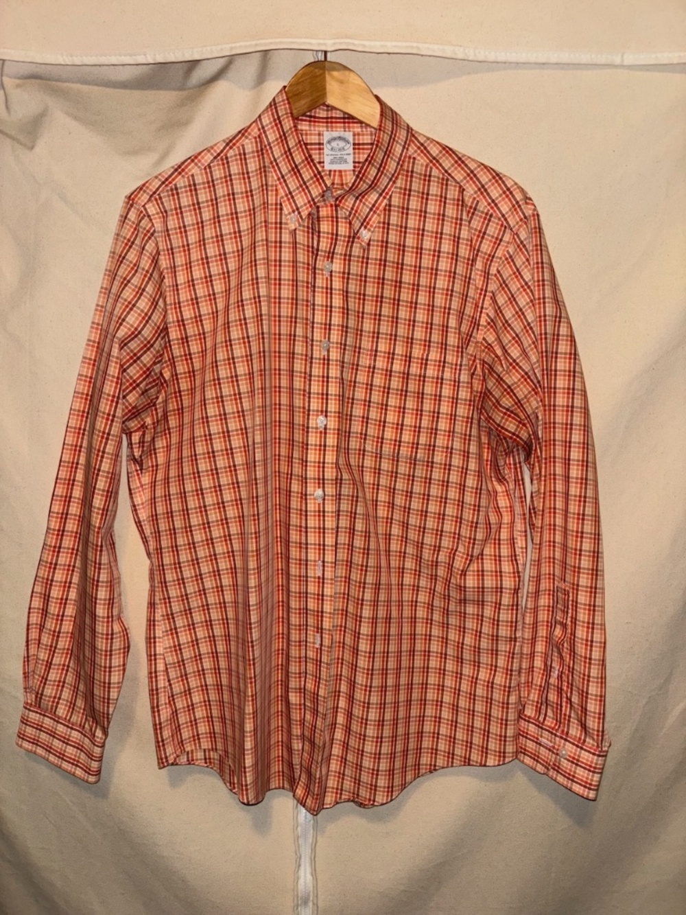 Men's Brooks Brothers Button-down Long-sleeve Large Shirts (Bundle of 5) - Picture 8 of 16
